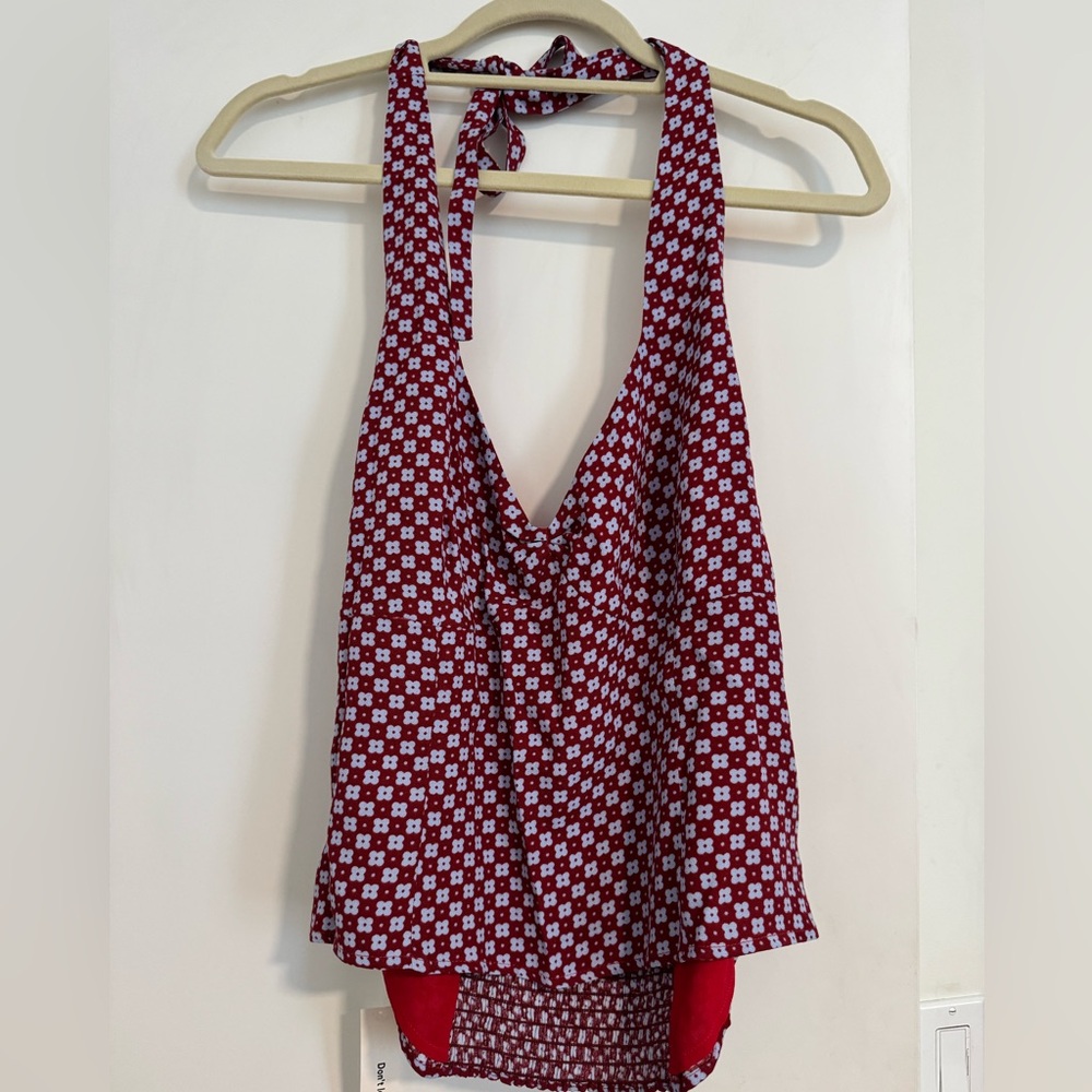 Reformation Dolce Top Red - Size 12 NWT